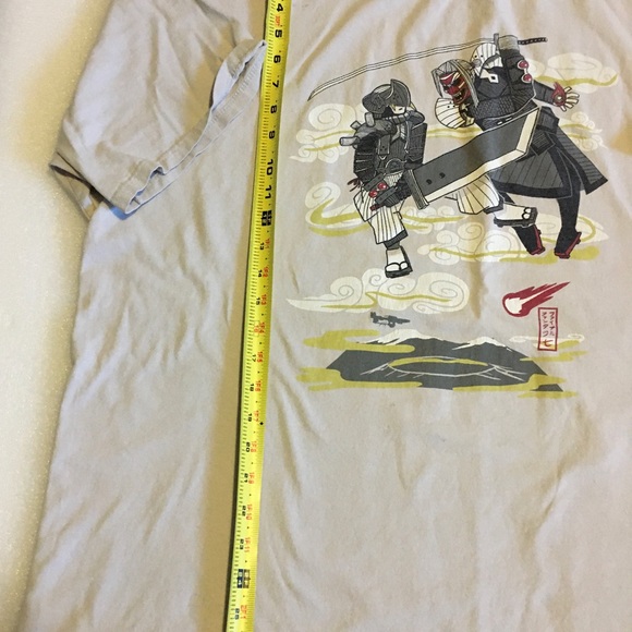 Sephiroth vs Cloud Ukiyo-e style~Tee Fury~Final Fantasy T-Shirt~2XL~Battle Scene - Picture 5 of 11